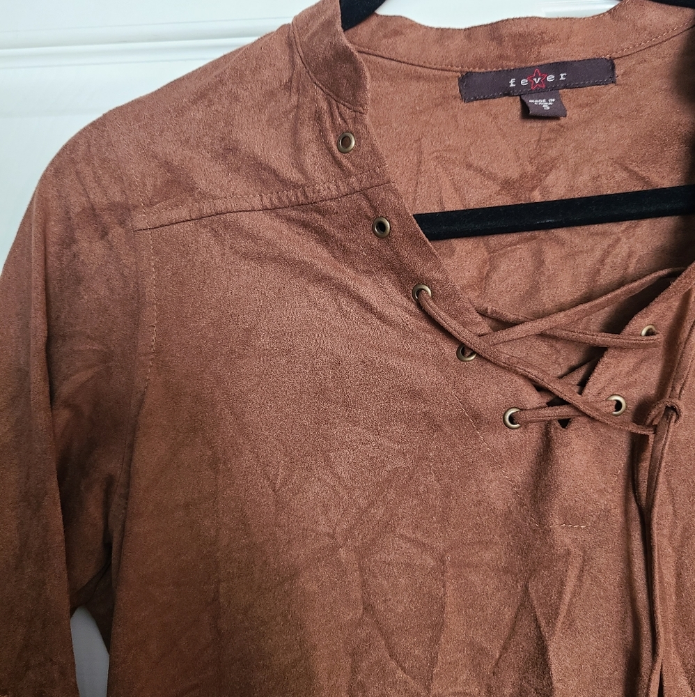 Fall Suede Dress